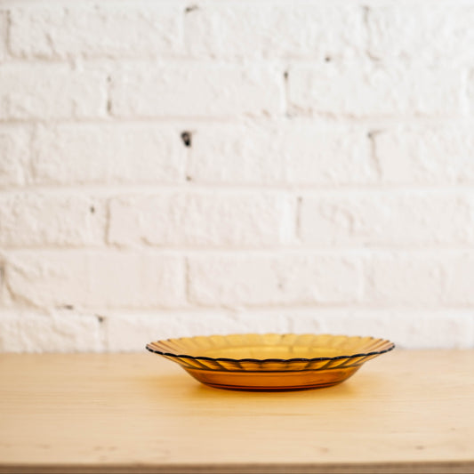 Assiette creuse Picardie vermeil