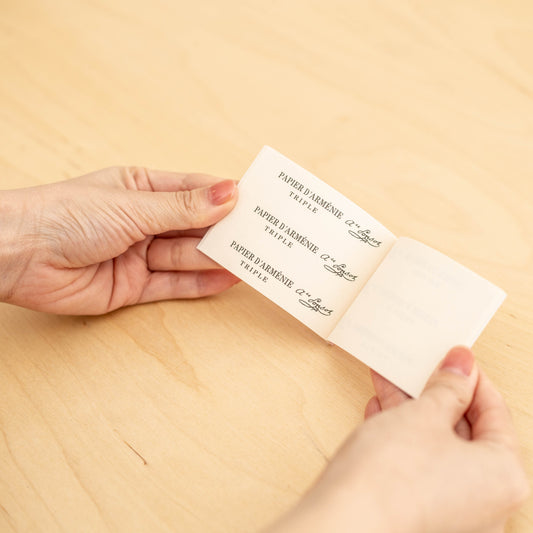 Carnet Papier d'Arménie® Tradition vert