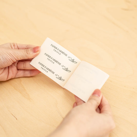 Carnet Papier d'Arménie® Arménie bleu