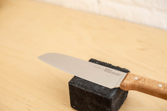 Parallèle couteau santoku no119