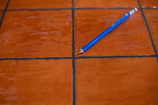 Pousse mine bois 0.5 bleu