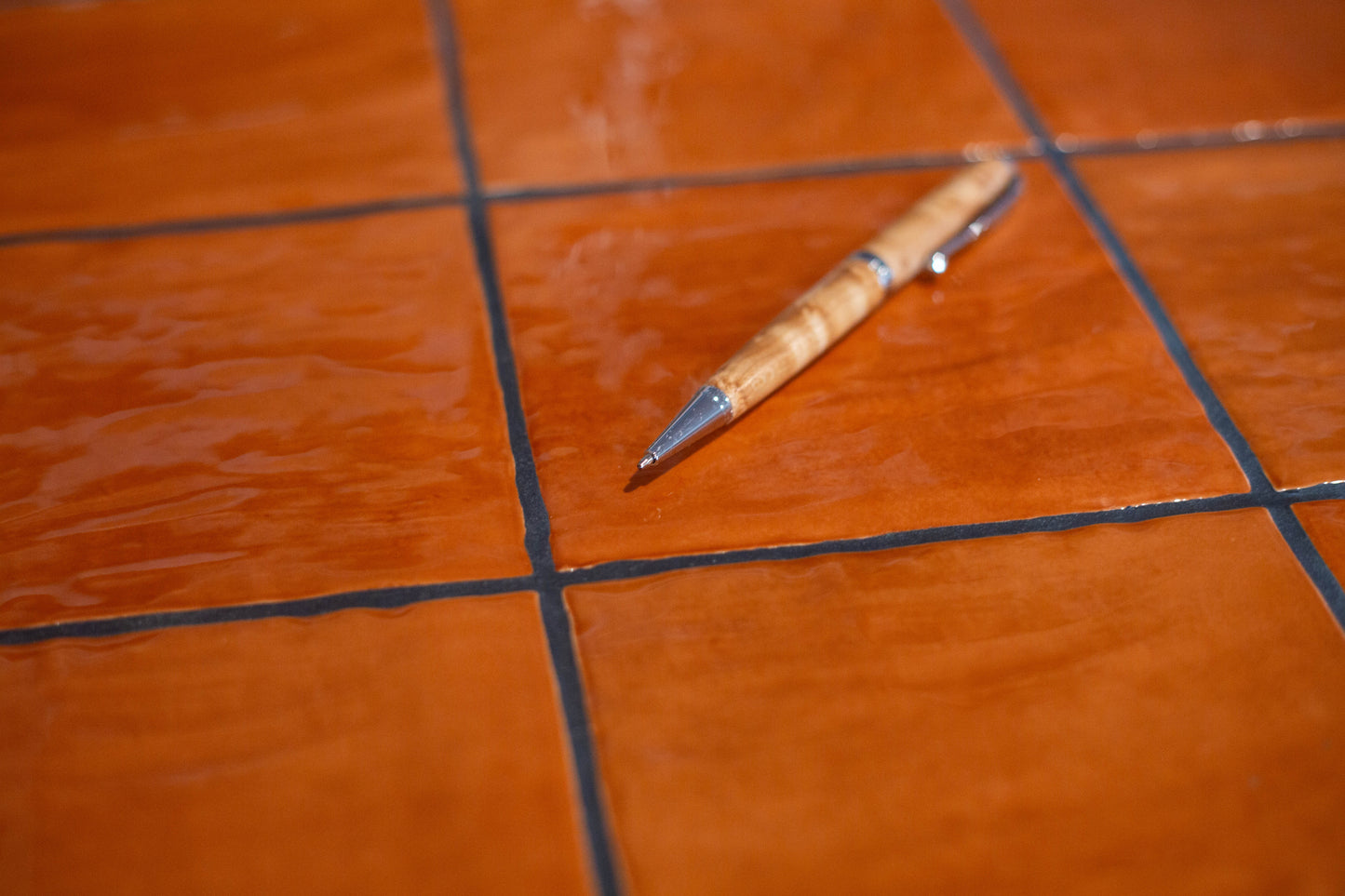 Stylo Forillon en érable à sucre Piqué