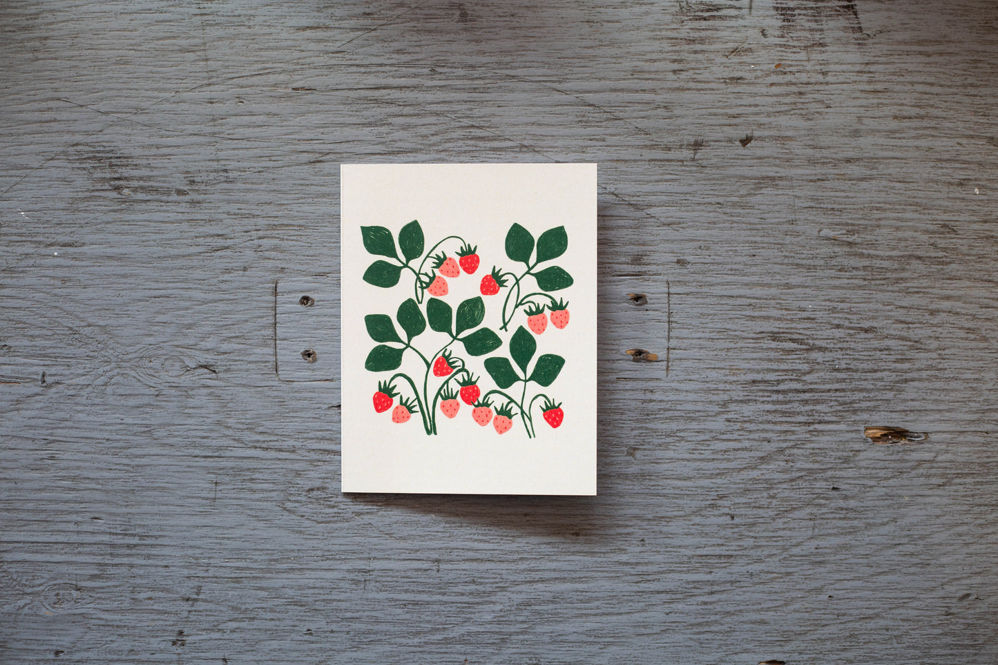 Carte Fraises des champs