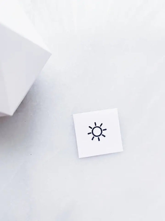 Mini estampe météo - soleil