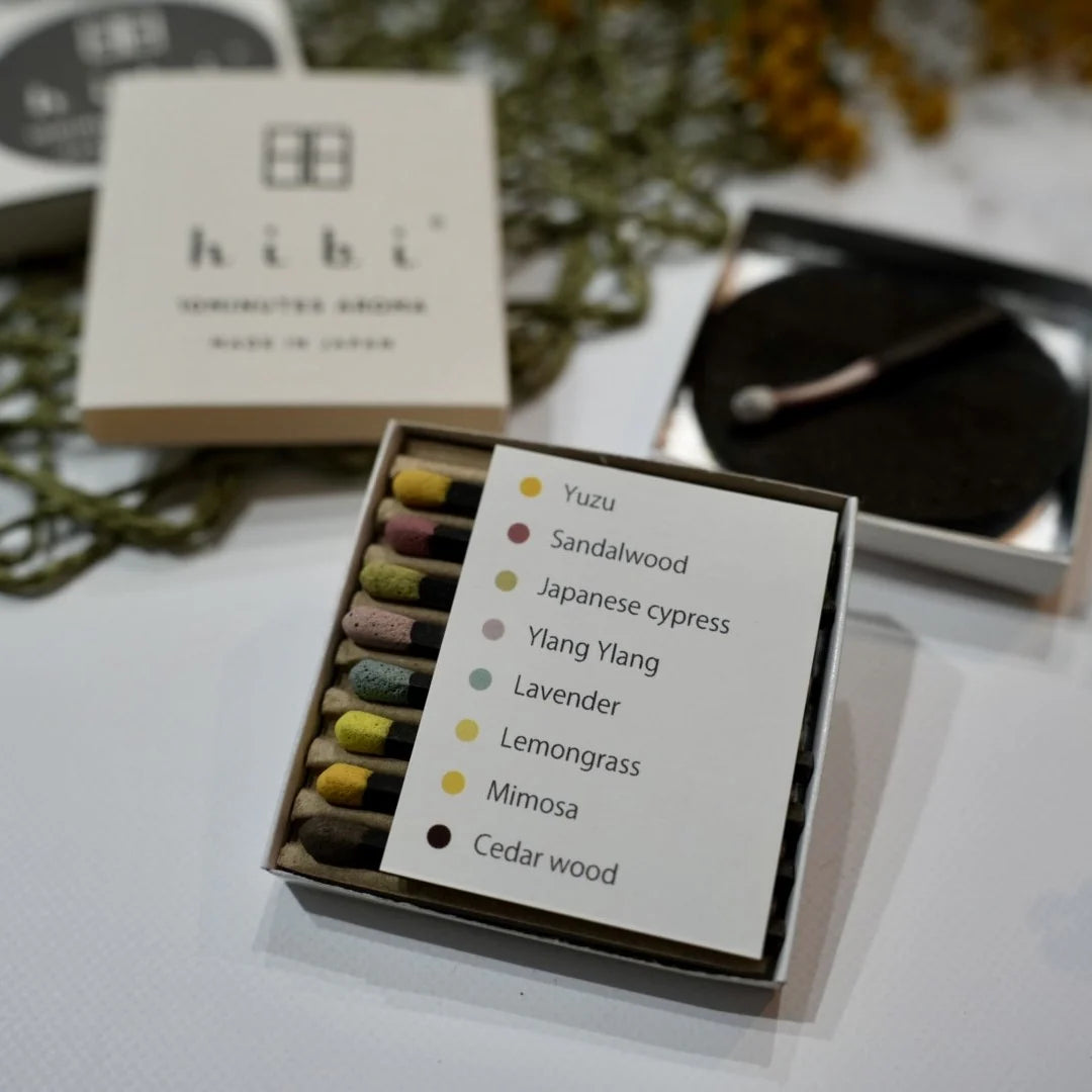 Bâtonnets d'encens hibi edition spécial assortiment de 8 parfums