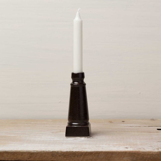 Chandelier coulé rustique marron