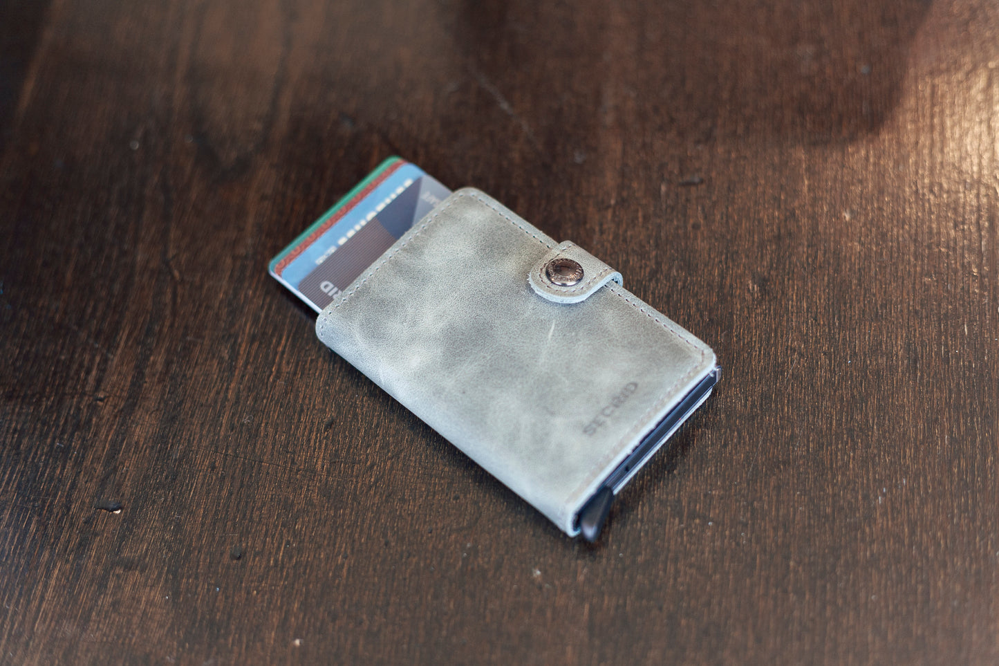Portefeuille Secrid vintage sauge