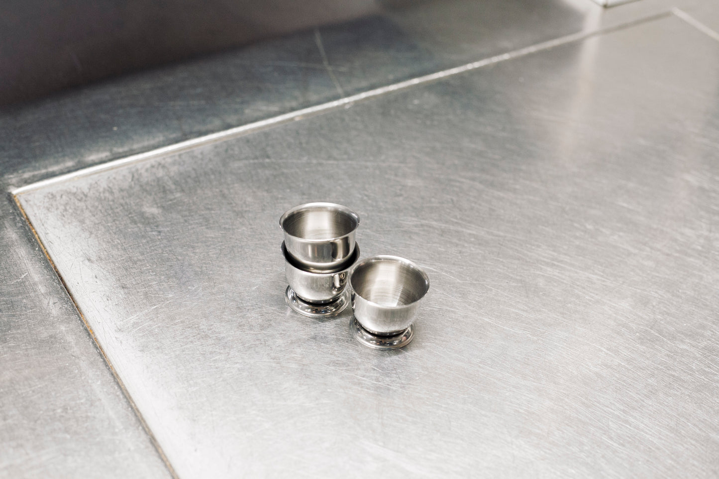 Coquetier en inox