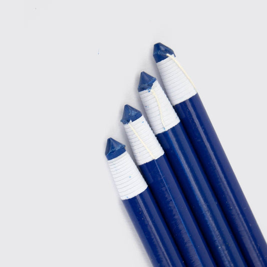 Crayon de cire bleu