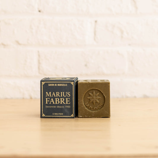 Cube Savon de Marseille vert 200g