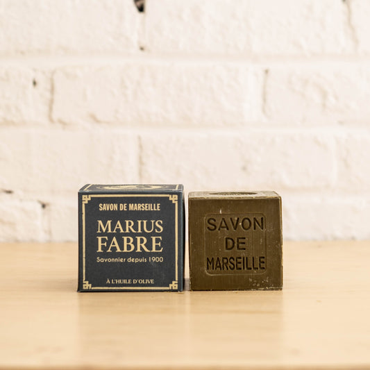 Cube Savon de Marseille vert 400g