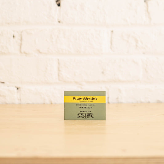Carnet Papier d'Arménie® Tradition vert
