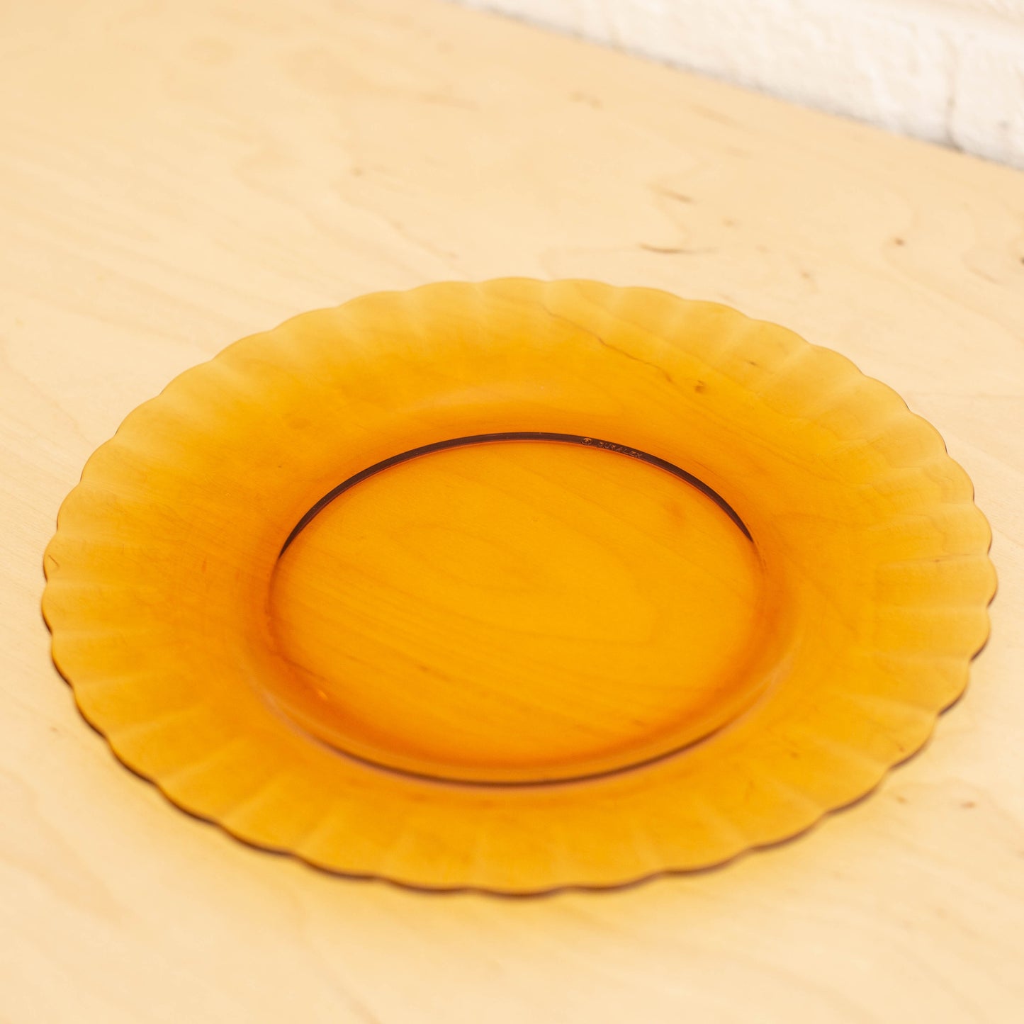 Assiette Picardie vermeil 26cm