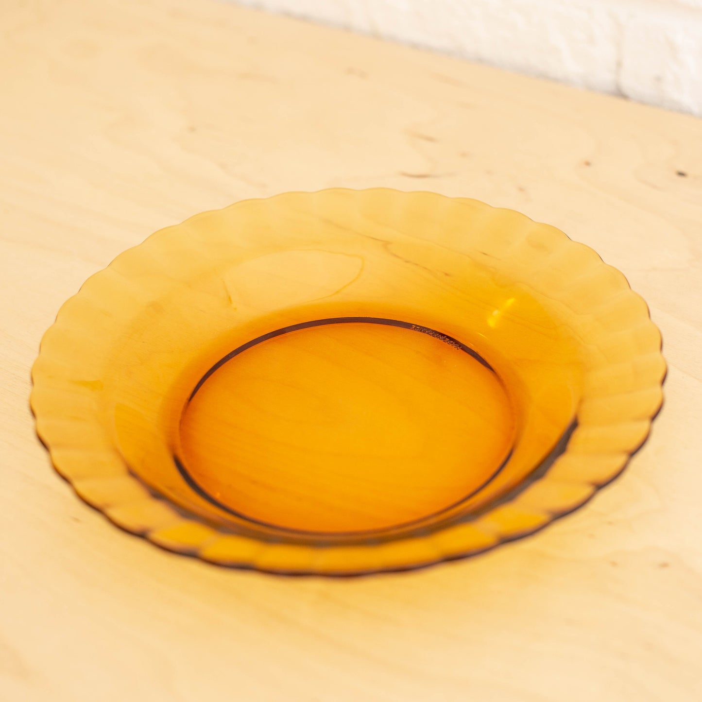 Assiette creuse Picardie vermeil