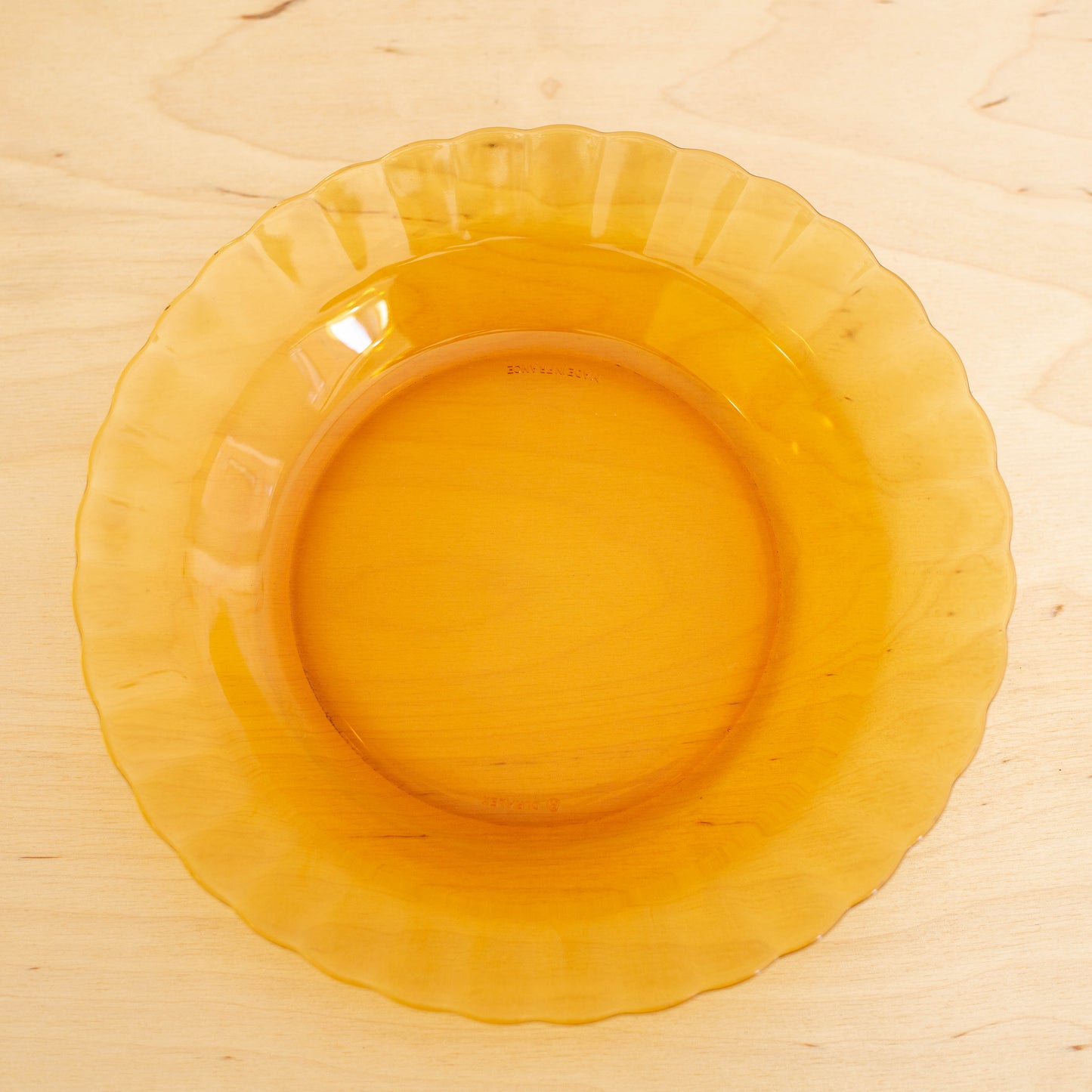 Assiette creuse Picardie vermeil