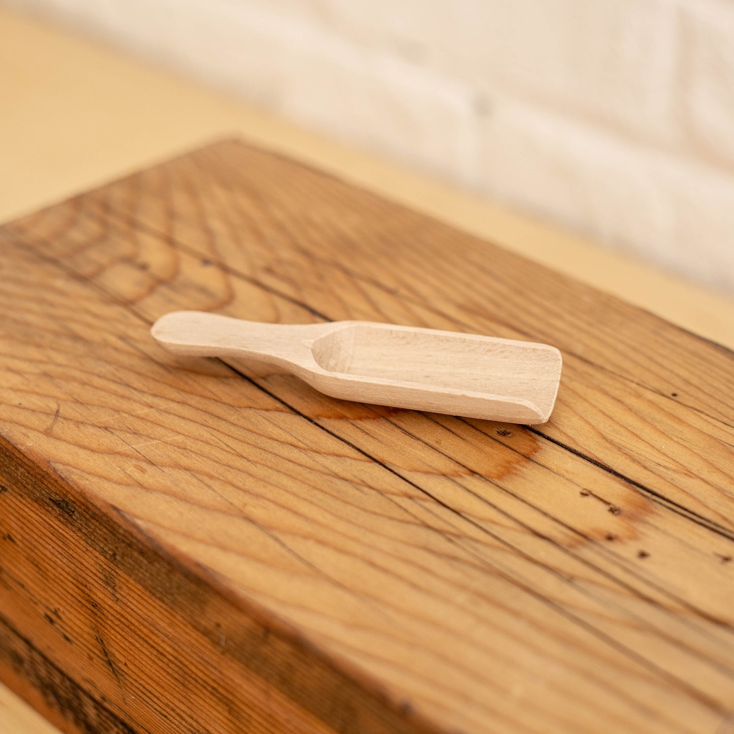 Pelle à épices en bois 11cm