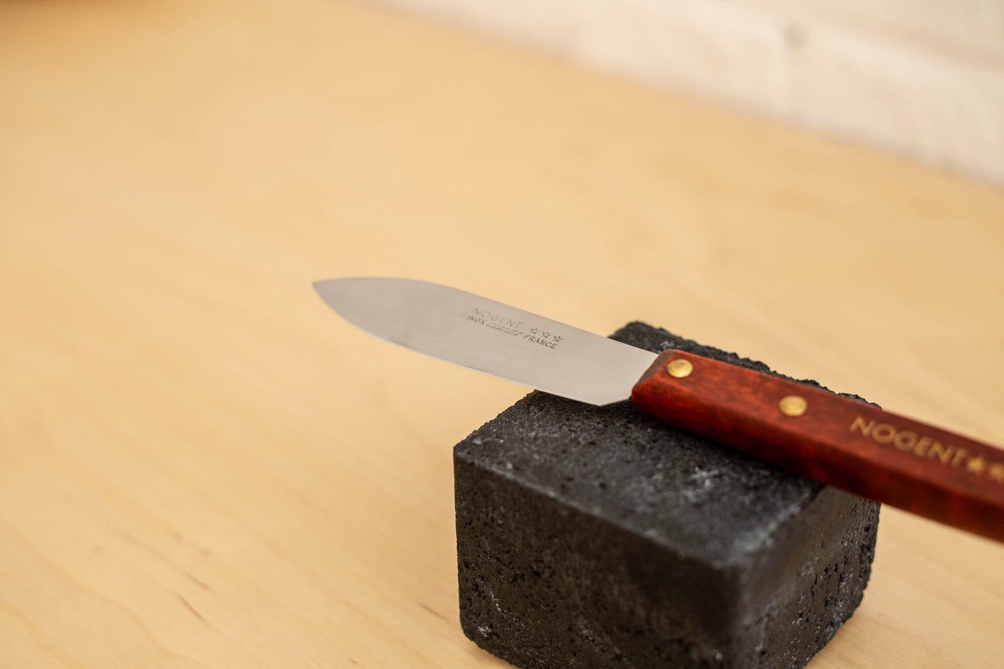 Couteau à tout faire Nogent bois de merisier