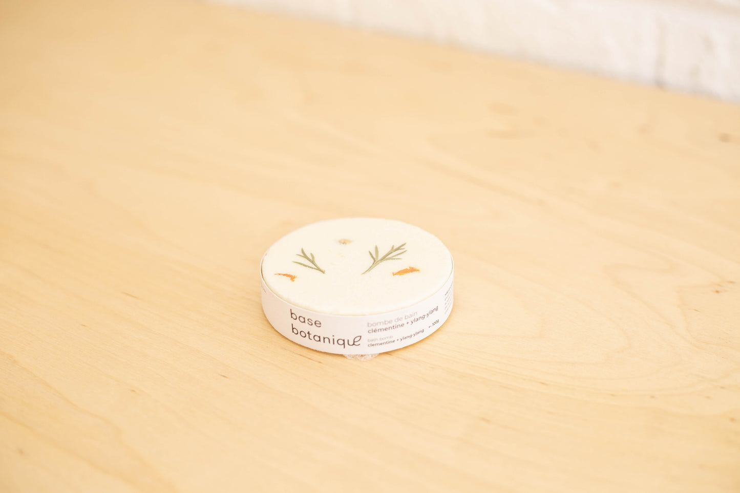 Bombe de bain clémentine ylang ylang