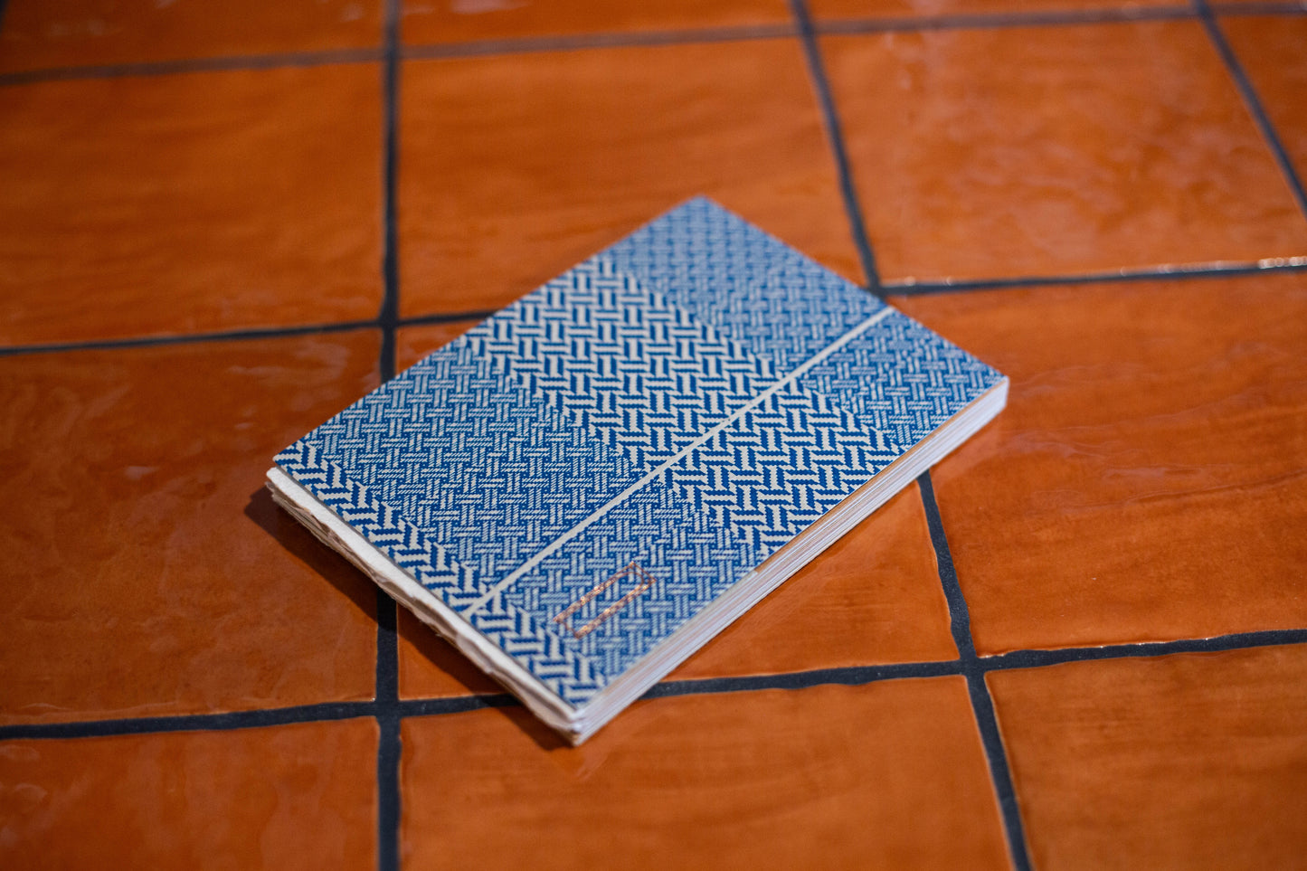 Bloc note bleu Aube Atelier Écluse