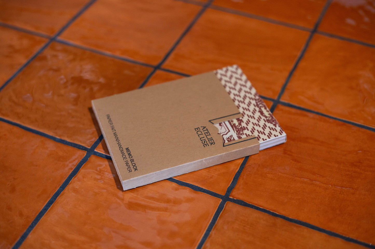 Bloc note rouille Recif Atelier Écluse