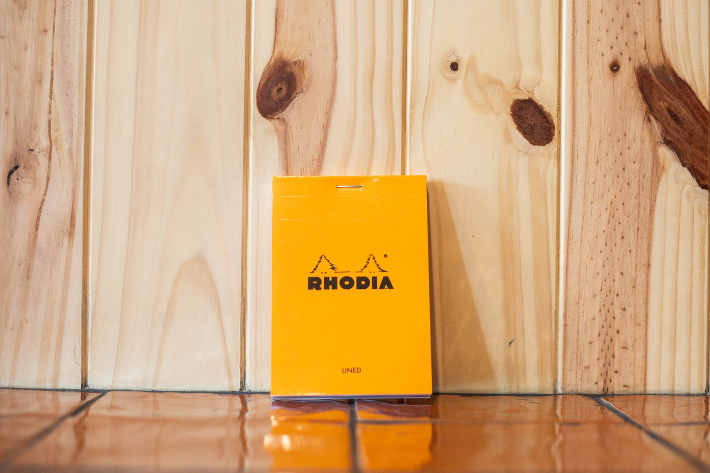 Bloc-Notes ligné no.12 Orange Rhodia