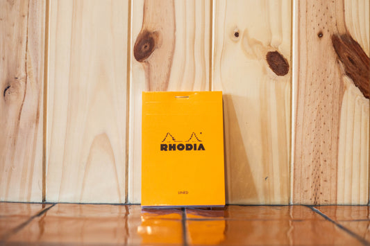 Bloc-Notes ligné no.12 Orange Rhodia