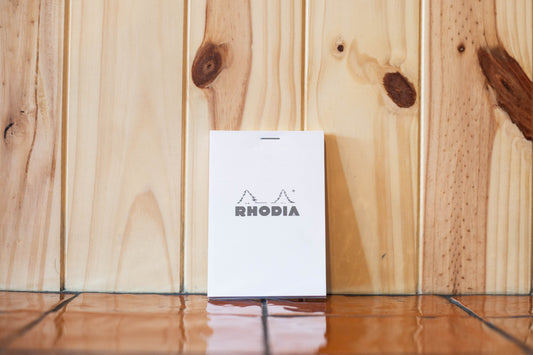 Bloc-Notes quadrillé no.12 blanc Rhodia