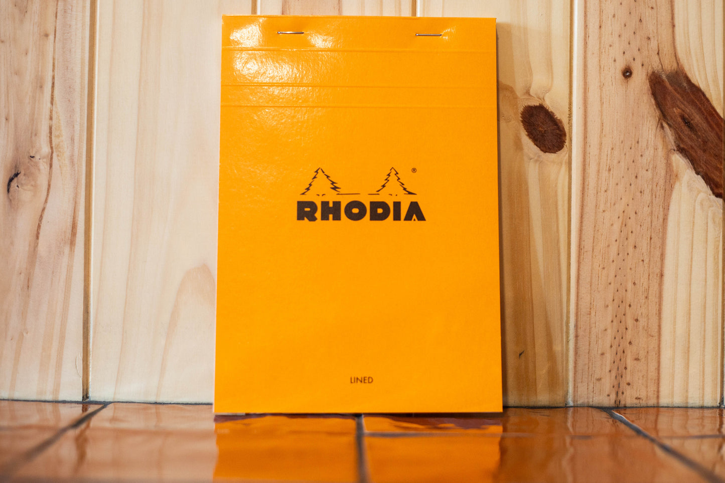 Bloc-Notes Ligné no.16 Orange Rhodia