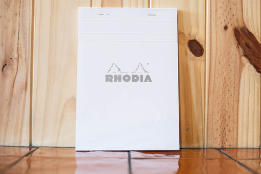 Bloc-Notes quadrillé no.16 blanc Rhodia