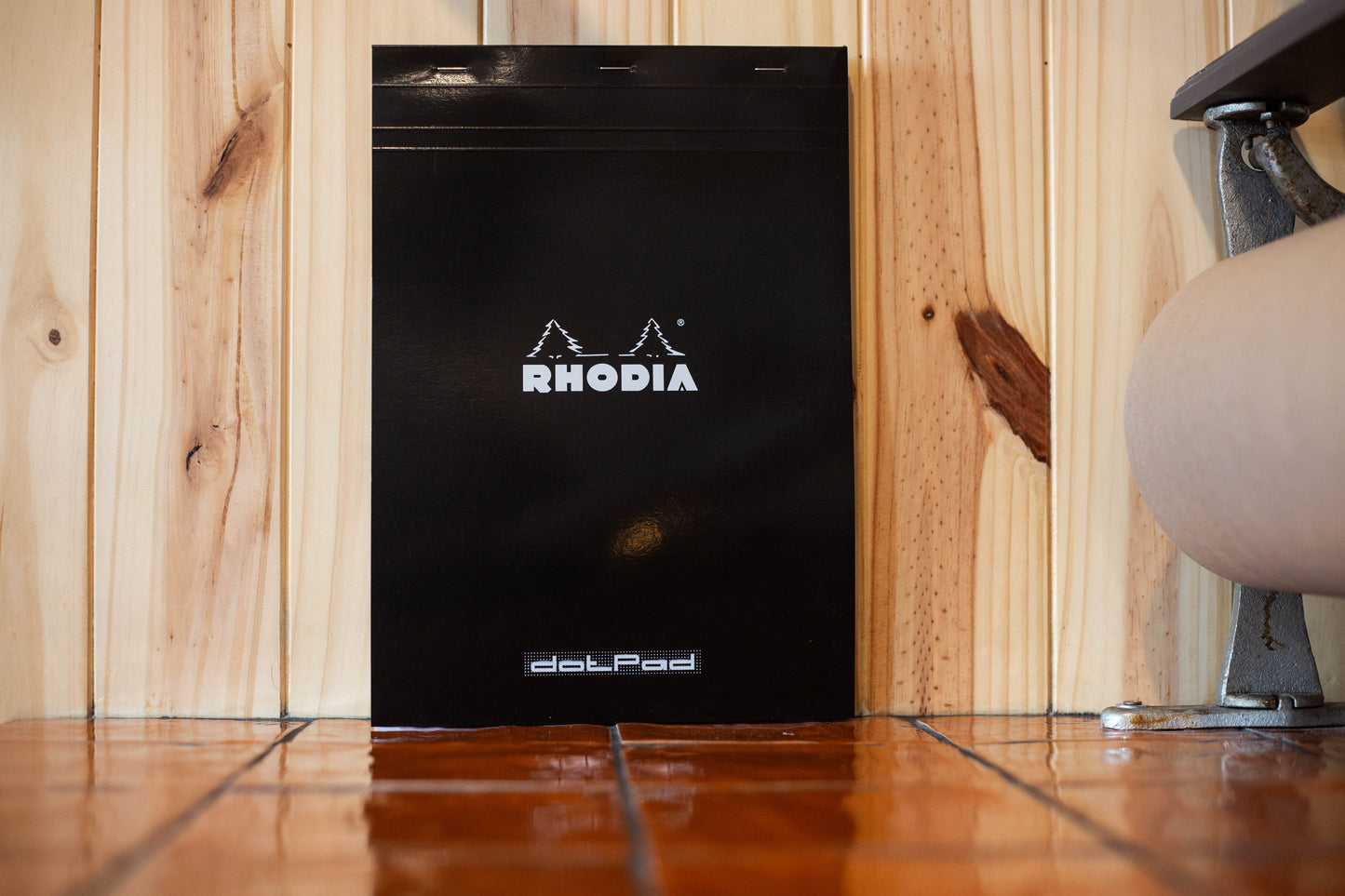 Bloc-Notes Pointillé no.18 Noir Rhodia