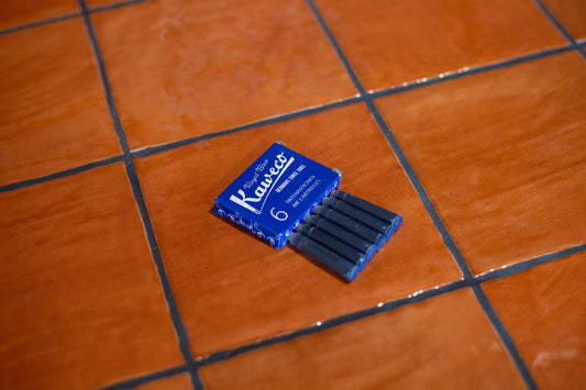 Paquet de 6 cartouches d'encre Bleu Royale Kaweco