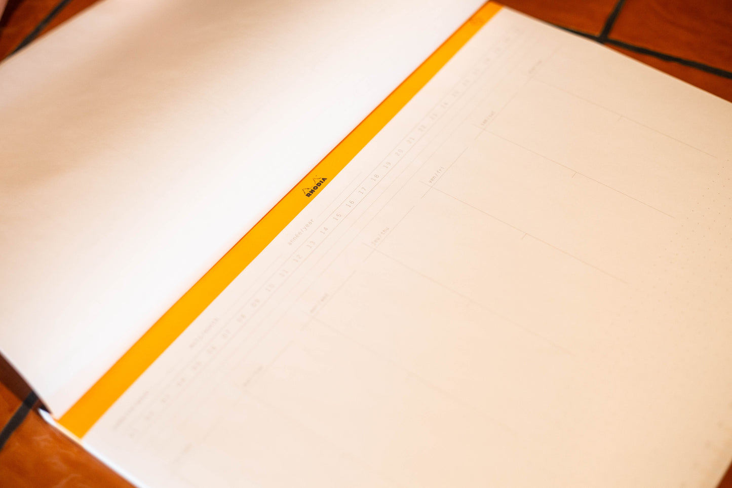 Sous-main semainier A4+ Rhodia