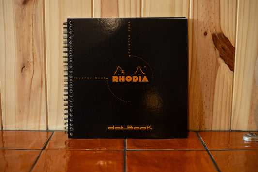 Cahier spirale pointillé Rhodia 21x21cm