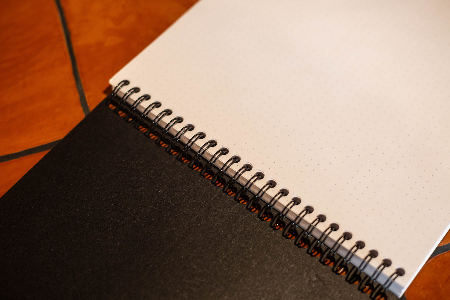 Cahier spirale pointillé Rhodia 21x21cm