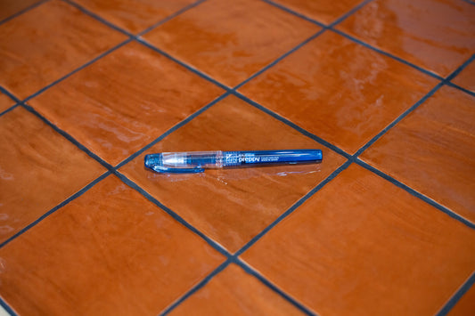 Plume fontaine Preppy bleu