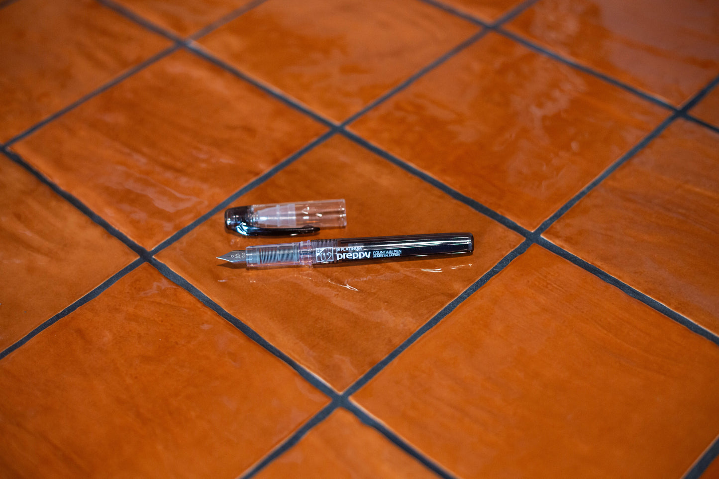 Plume fontaine Preppy noir