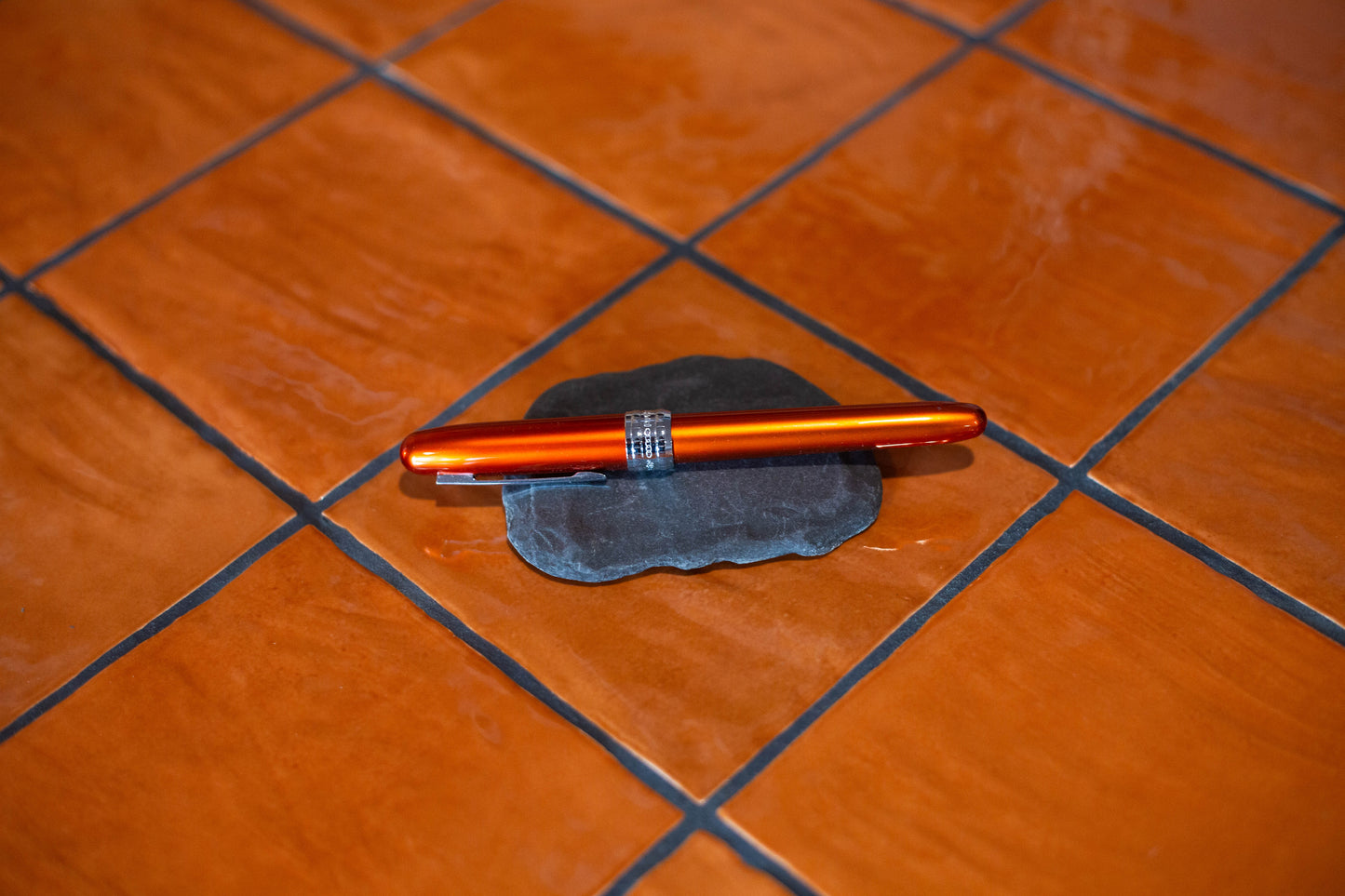 Plume fontaine plaisir Platinum nova orange