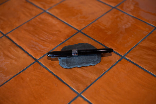 Plume fontaine plaisir Platinum noir