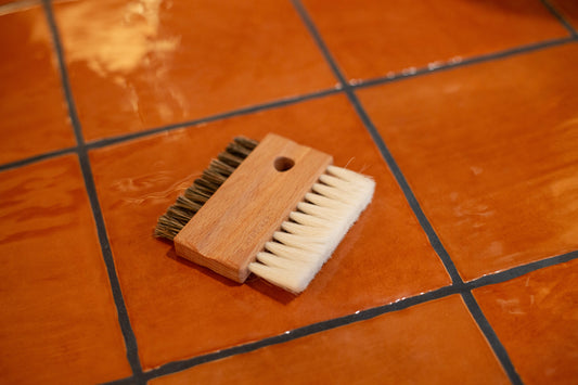Brosse double pour clavier et écran d'ordinateur