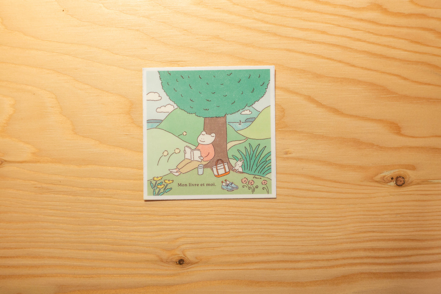 Autocollant mon livre et moi