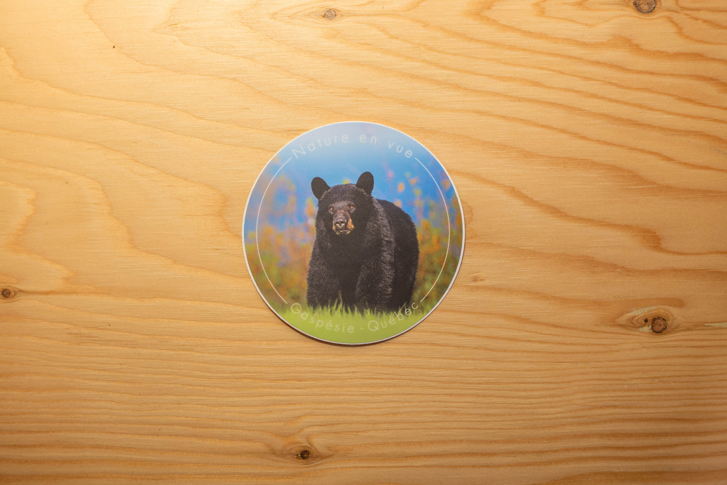 Autocollant ours