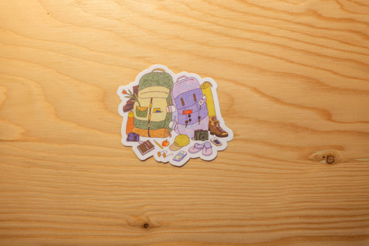 Autocollant voyageur