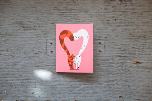 Carte de vœux Purrfect Love