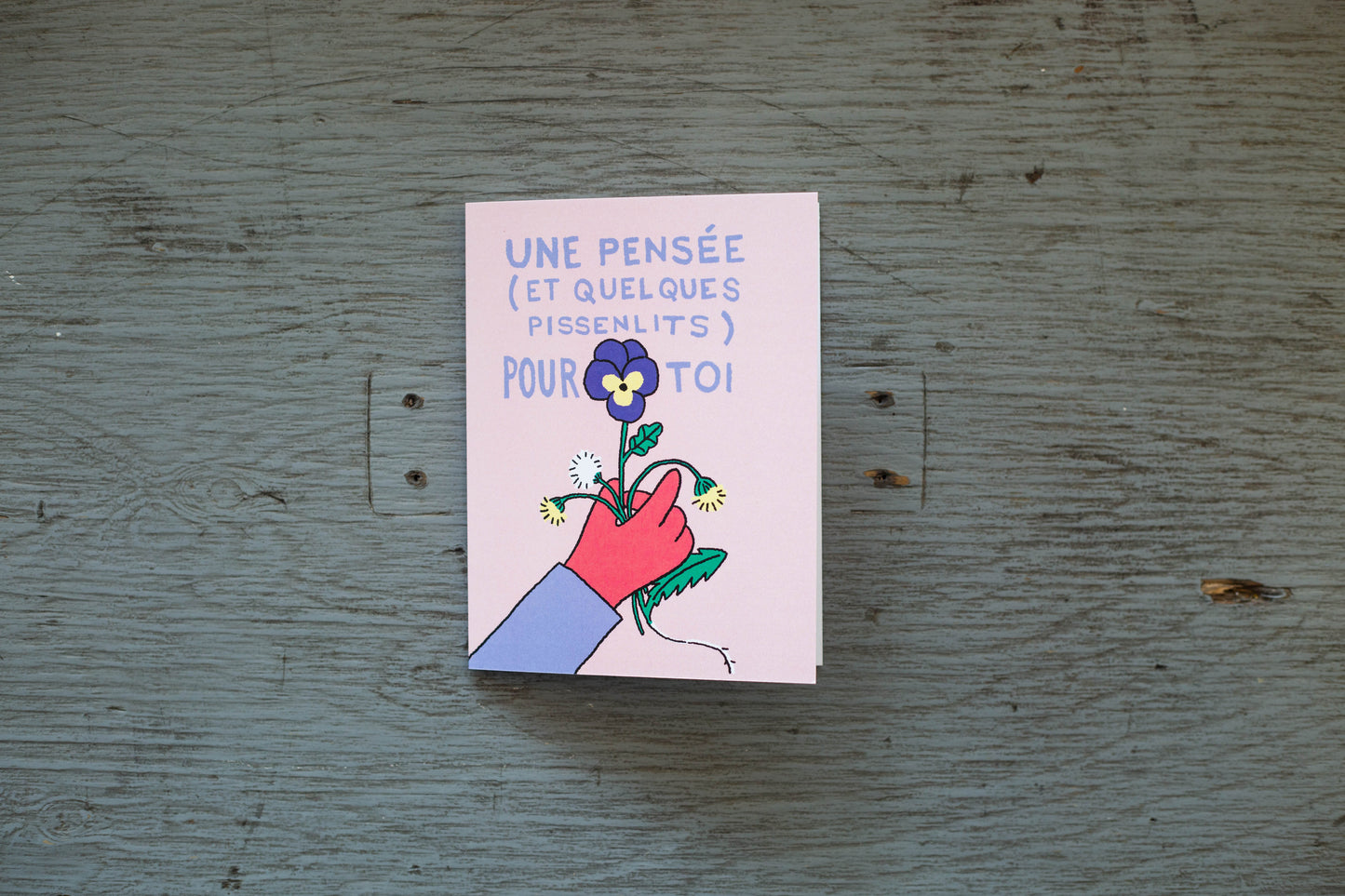 Carte de souhaits Studio Toute - Pensée Pour Toi