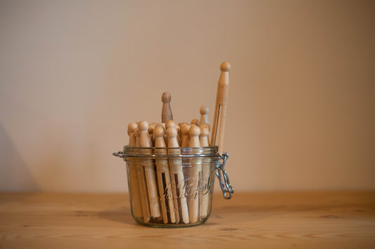 Épingle à linge en bois