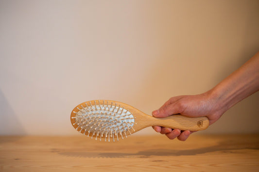 Brosse à cheveux ovale 9 rangées