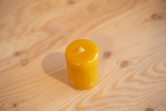 Pilier large en cire d'abeille