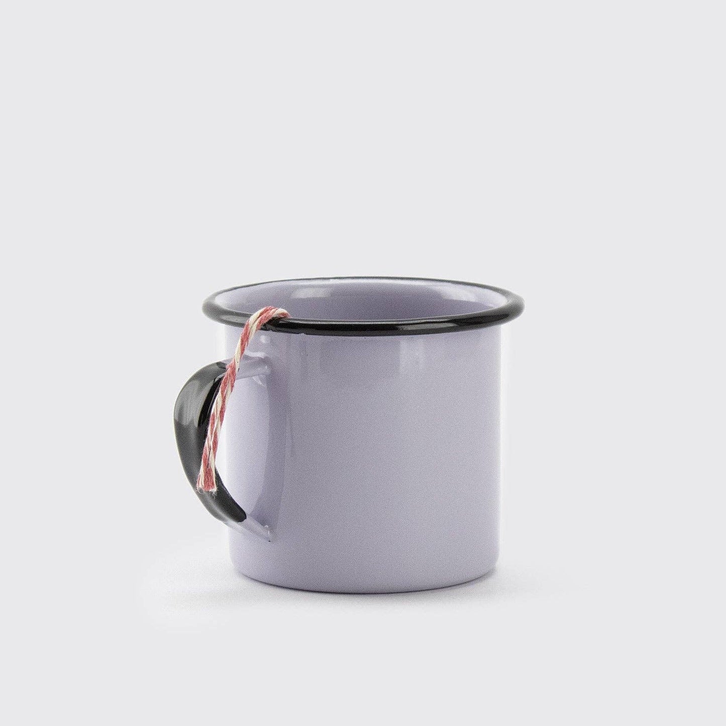 Tasse émaillée lilas