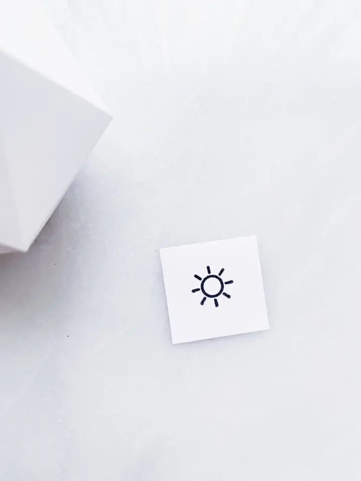 Mini estampe météo - soleil