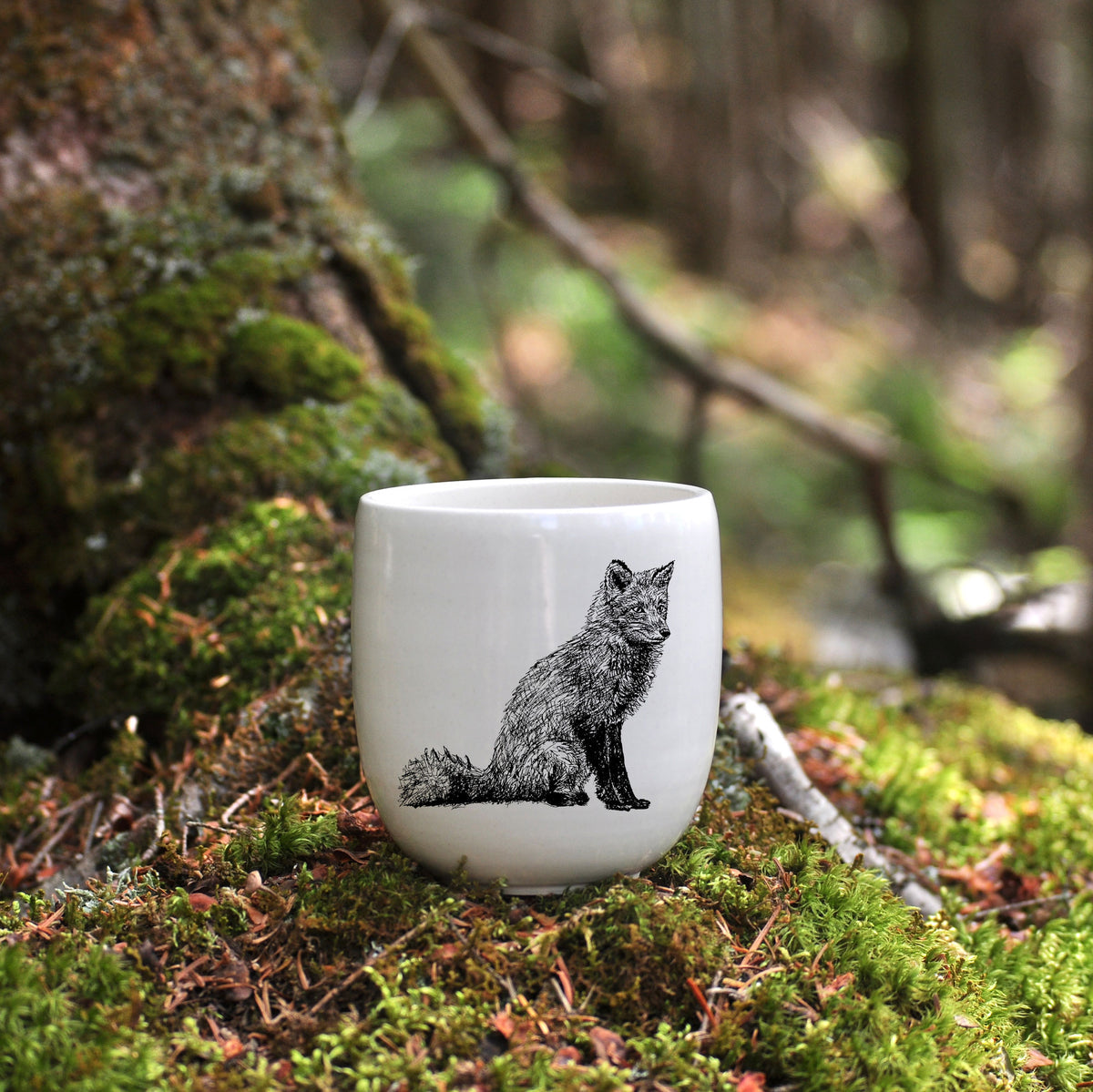 Gobelet animaux Cindy Labrecque 475ml Renard